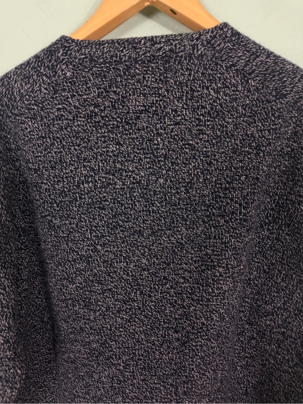 Filson Men’s 4GG Crewneck Sweater Navy Marled 100% Wool XL Pullover_4